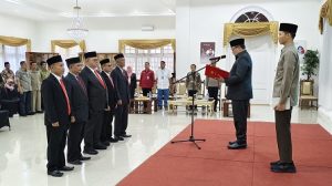 LIMA PIMPINAN BAZNAS SUMEDANG PERIODE 2024 2029 RESMI DI LANTIK