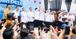 Hadiri Peringatan Hari Desa di Ciater, Pj Bupati Subang Tandatangani Komitmen Bersama Wujudkan Asta Cita ke-6